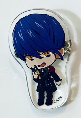 Obey Me! - Leviathan - Acrylic Badge - Mini Chara - Obey Me! x mixx garden Devil's Night Christmas Trading Mini Chara Acrylic Badge (Eimo, Mixx Garden)