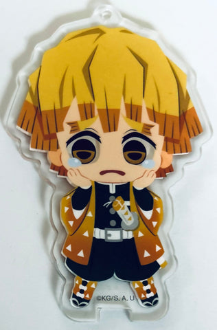 Kimetsu no Yaiba - Agatsuma Zenitsu - Chuntarou - Bandai Shokugan - Candy Toy - Kimetsu no Yaiba Zenin Shuuchuu! Mitsumete Acrylic Charm - Mitsumete Acrylic Charm (Bandai)