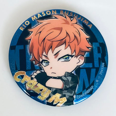 Hypnosis Mic -Division Rap Battle- Rhyme Anima - Busujima Mason Rio - Badge - Capsule Can Badge - Hypnosis Mic -Division Rap Battle- Rhyme Anima Capsule Can Badge Collection (Bandai)