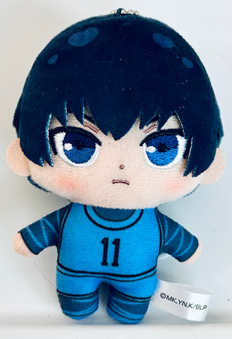 Blue Lock - Isagi Yoichi - Blue Lock Punitoppu ♡ Capsule Nuigurumi Collection - Plush Mascot - Punitoppu♡ (Bandai, Bandai Namco Amusement)