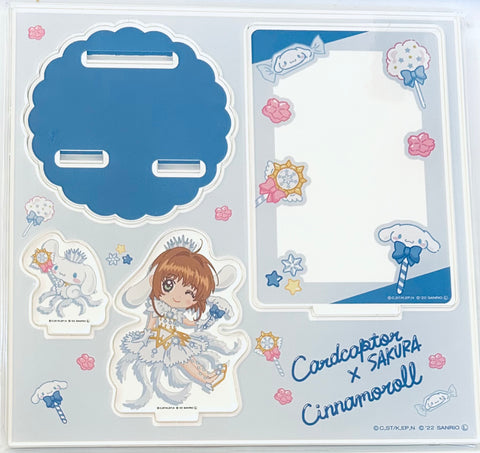Card Captor Sakura - Sakura Kinomoto - Cinnamoroll - Acrylic Multi Stand - Cardcaptor Sakura x Sanrio Characters