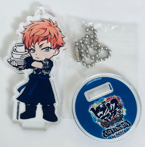 Hypnosis Mic -Division Rap Battle- - Busujima Mason Rio - Acrylic Keychain with Stand - Hypnosis Mic -Division Rap Battle- Rhyme Anima CAFE & DINER by PARCO - Acrylic Keychain with Stand (Parco Limited)