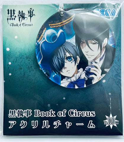 Kuroshitsuji ~Book of Circus~ - Ciel Phantomhive - Sebastian Michaelis - Acrylic Charm (SEGA)