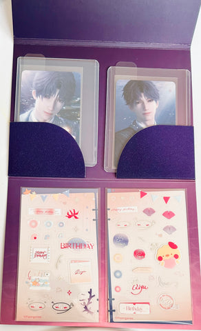 Love and Deepspace - Rafayel - Lian Yu Shen Kong Birthday Series - Lian Yu Shen Kong Boundless Seas Series - Photo Card (Set) (Papergames)