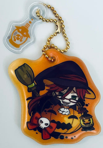 Kuroshitsuji ~Book of Circus~ - Grell Sutcliff - Charm - Ichiban Kuji - Ichiban Kuji Kuroshitsuji Book of Circus ~Sono Shitsuji, Kasou~ - Reflector - Reflector Keychain (Banpresto)