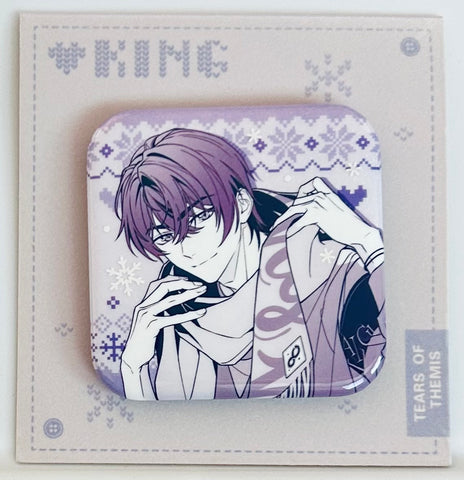 Tears of Themis - Marius von Hagen - Square Can Badge - Tears of Themis Warm Winter Impressions Series (miHoYo)
