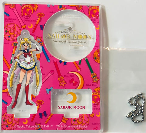 Bishoujo Senshi Sailor Moon - Super Sailor Moon - Acrylic Charm - Acrylic Keychain - Acrylic Stand - Sailor Moon USJ Collectible Key Chain (Universal Studios Japan)