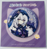 Honkai: Star Rail - Black Swan - Badge - Honkai: Star Rail Little Cat Series (miHoYo)