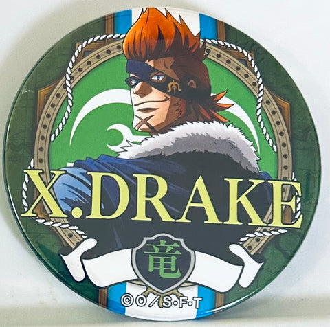 One Piece - X. Drake - Badge - One Piece Yakara Can Badge - One Piece Yakara Can Badge Vol.24 World (Brujula, Mugiwara Store, Toei Animation Official Store)