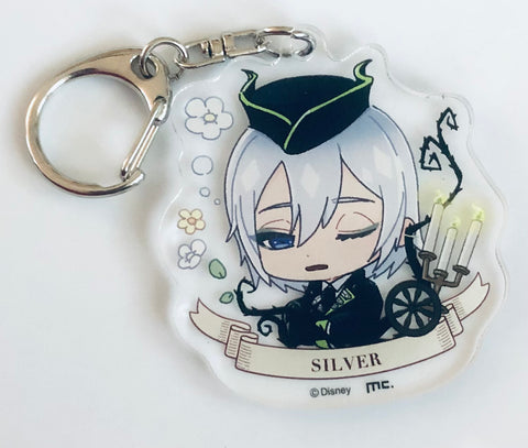 Twisted Wonderland - Silver - Acrylic Keychain - Chara Bouquet - Twisted Wonderland Chara Bouquet 2nd Trading Keychain Collection B ver. (Marimocraft)