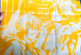 Hypnosis Mic -Division Rap Battle- - Amemura Ramuda - Arisugawa Dice - Yumeno Gentaro - Tenugui - Hypnosis Mic -Division Rap Battle- x Raku Spa (King Records)