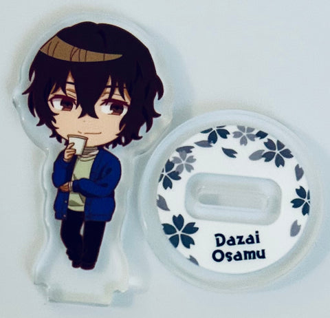 Bungou Stray Dogs - Dazai Osamu - Acrylic Stand - Bungou Stray Dogs Mini Chara Trading Acrylic Stand Momijigari & Ohanami 2023 - Mini Chara (Kadokawa)