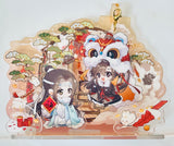 Mo Dao Zu Shi - Lan Wangji - Wei Wuxian - Acrylic Diorama Stand - Chibi Chara Acrylic Stand - Happy Every Day (Nanmanshe)