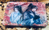 Er Ha He Ta De Bai Mao Shi Zun - The Husky and His White Cat Shizun - Mo Ran - Chu Wanning - Begonias in the Rain Ver. - Glitter Quicksand Acrylic Ornament (NanManShe)