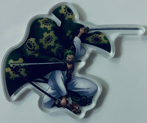 One Piece - Roronoa Zoro - Acrylic Magnet - KirieArt Series - One Piece KirieArt Acrylic Magnet (Tapioca)