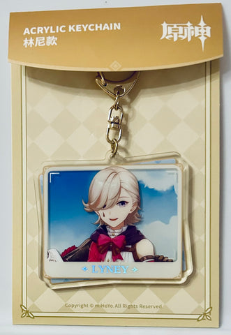 Genshin Impact - Lyney - Acrylic Keychain - Genshin Impact Character PV Series (miHoYo)