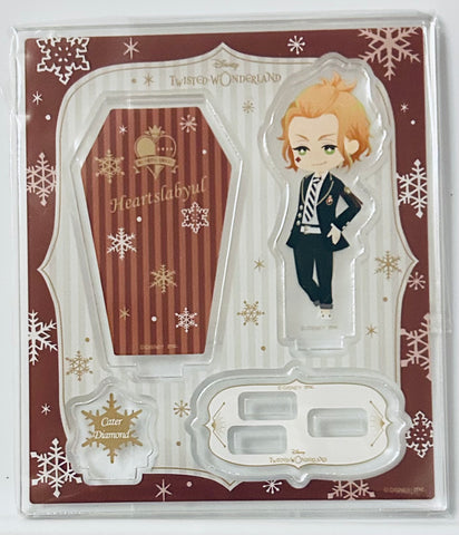 Twisted Wonderland - Cater Diamond - Disney Twisted Wonderland Acrylic Stand Collection A - Mini Acrylic Stand - Christmas ver. (Marimocraft, Village Vanguard)