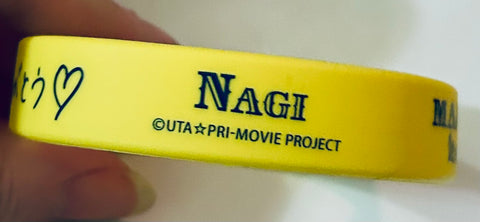 Uta no☆Prince-sama♪ - Mikado Nagi - Maji LOVELIVE 7th STAGE - Silicone Bracelet RAGING Ver.
