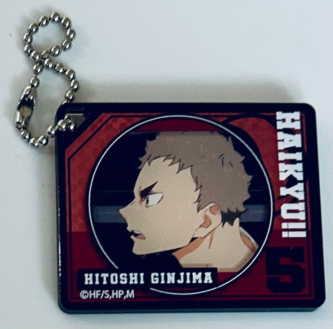 Haikyuu!! To The Top - Ginjima Hitoshi - Acrylic Keychain - Haikyuu!! To the Top Kiratto DecoFla Acrylic Keychain Inarizaki Koukou - Kiratto DecoFla (Takara Tomy A.R.T.S)