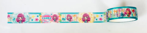 Precure Allstars - Tropical-Rouge! Precure - Laura - Gashapon Kuji - Gashapon Kuji Precure All Stars - Precure Assort (Prize C) - Masking Tape (Bandai)