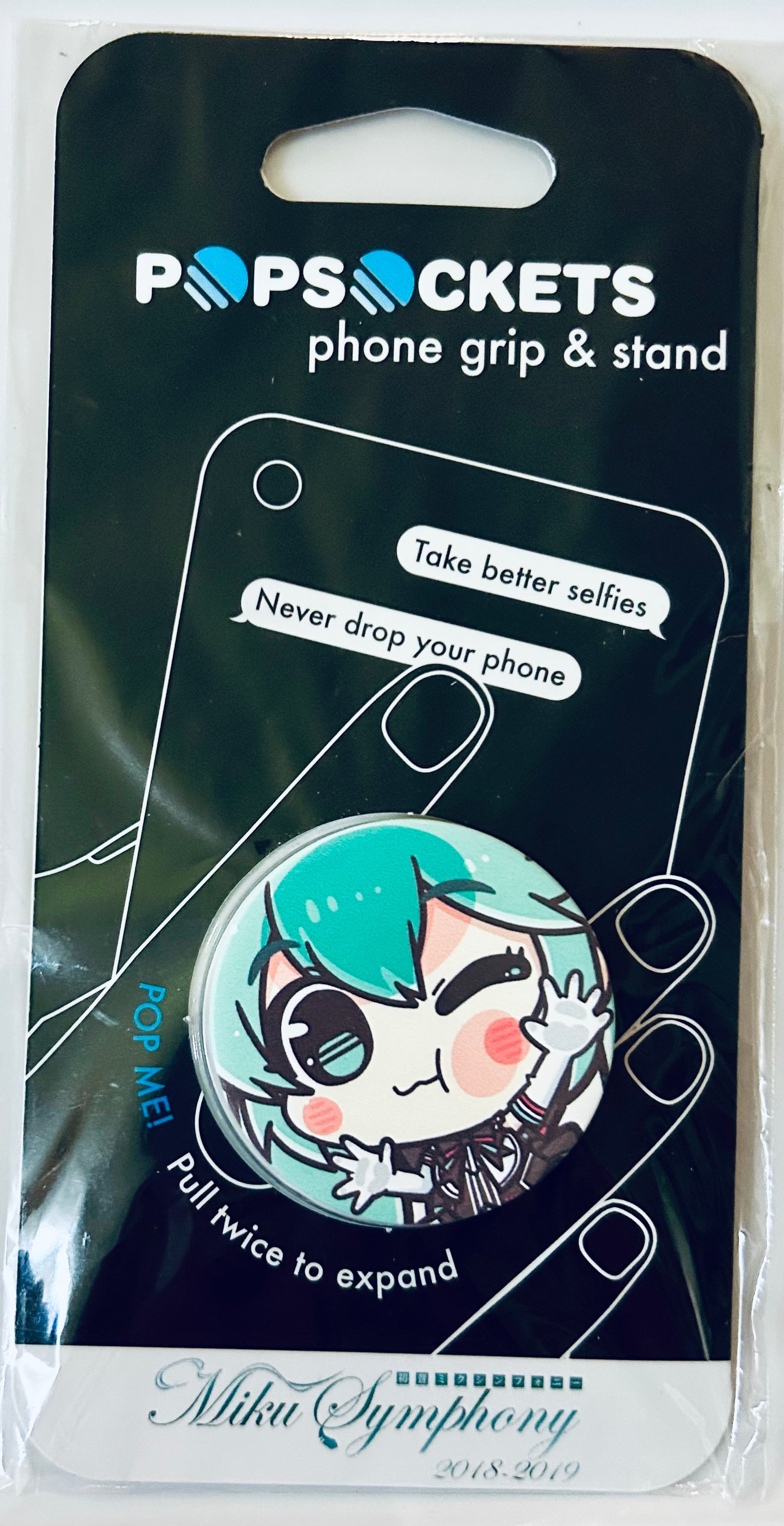 Vocaloid Hatsune Miku Pop Sockets Phone Grip and Stand
