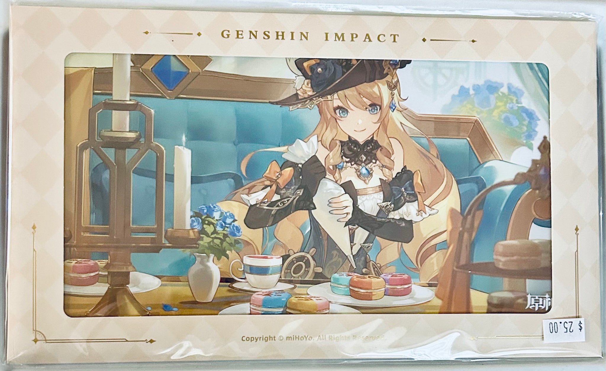 Genshin newest Zhongli Chocolate Edition Shikishi Acrylic Stand