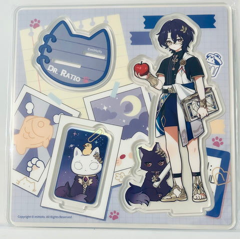 Honkai: Star Rail - Dr. Ratio - Acrylic Stand - Honkai: Star Rail Little Cat Series (miHoYo)