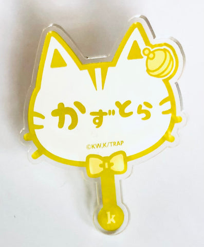 Tokyo卍Revengers - Hanemiya Kazutora - Acrylic Badge - Tokyo Revengers in Nanja Town Trading Cat Name Badge (Namco)