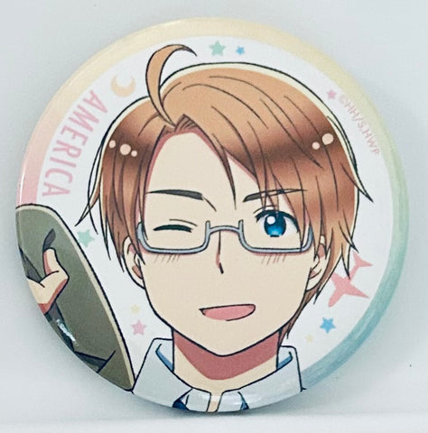 Hetalia World☆Stars - America - Badge - Hetalia World Stars Charadama Can Badge (REALCOFFEE)