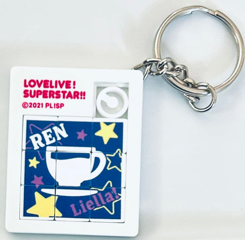 Love Live! Super Star!! - Hazuki Ren - Liella! 2nd LoveLive! ~What a Wonderful Dream!!~ Puzzle Keychain" Venue Limited Gacha