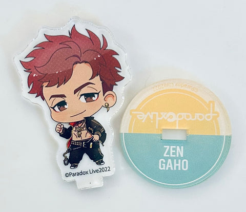 Paradox Live - Gaho Zen - Chibi Chara - Chibi Chara Acrylic Stand - Paradox Live Chibi Chara 2022 Trading Acrylic Stand Vol.1 (Avex Pictures)