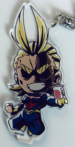 Boku no Hero Academia - All Might - Acrylic Keychain - Keyholder (Collabo Cafe Honpo)