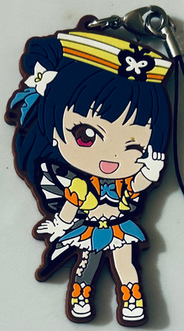 Love Live! Sunshine!! - Tsushima Yoshiko - Aqours Kyun-Chara Illustrations Rubber Strap - Ichiban Kuji - Ichiban Kuji Love Live! Series 9th Anniversary - Kyun-Chara Illustrations - Rubber Strap - Mitaiken HORIZON ver. (Bandai Spirits)