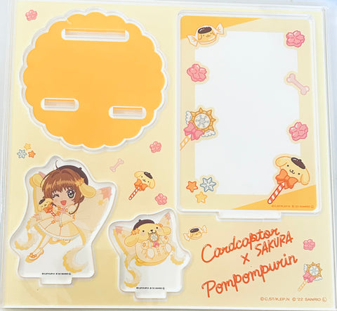 Card Captor Sakura - Sakura Kinomoto - Pompompurin - Acrylic Multi Stand - Cardcaptor Sakura x Sanrio Characters