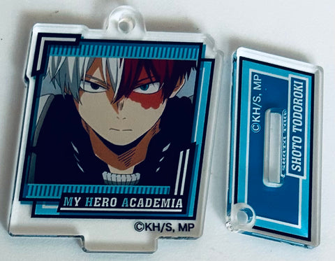 Boku no Hero Academia - Todoroki Shoto - Mini Acrylic Keyholder - Mini Acrylic Stand - Mini Stand Pop - Stand Mini Acrylic Keychain Boku no Hero Academia Vol.4 (Takara Tomy A.R.T.S)