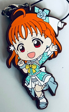 Love Live! Sunshine!! - Takami Chika - Ichiban Kuji - Ichiban Kuji Love Live! Sunshine!! -6th- - Kyun-Chara Illustrations - Rubber Strap - Awaken the Power ver. (Banpresto)