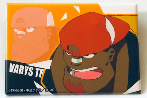 Promare - Varys Truss - Big Square Can Badge (Bell House)