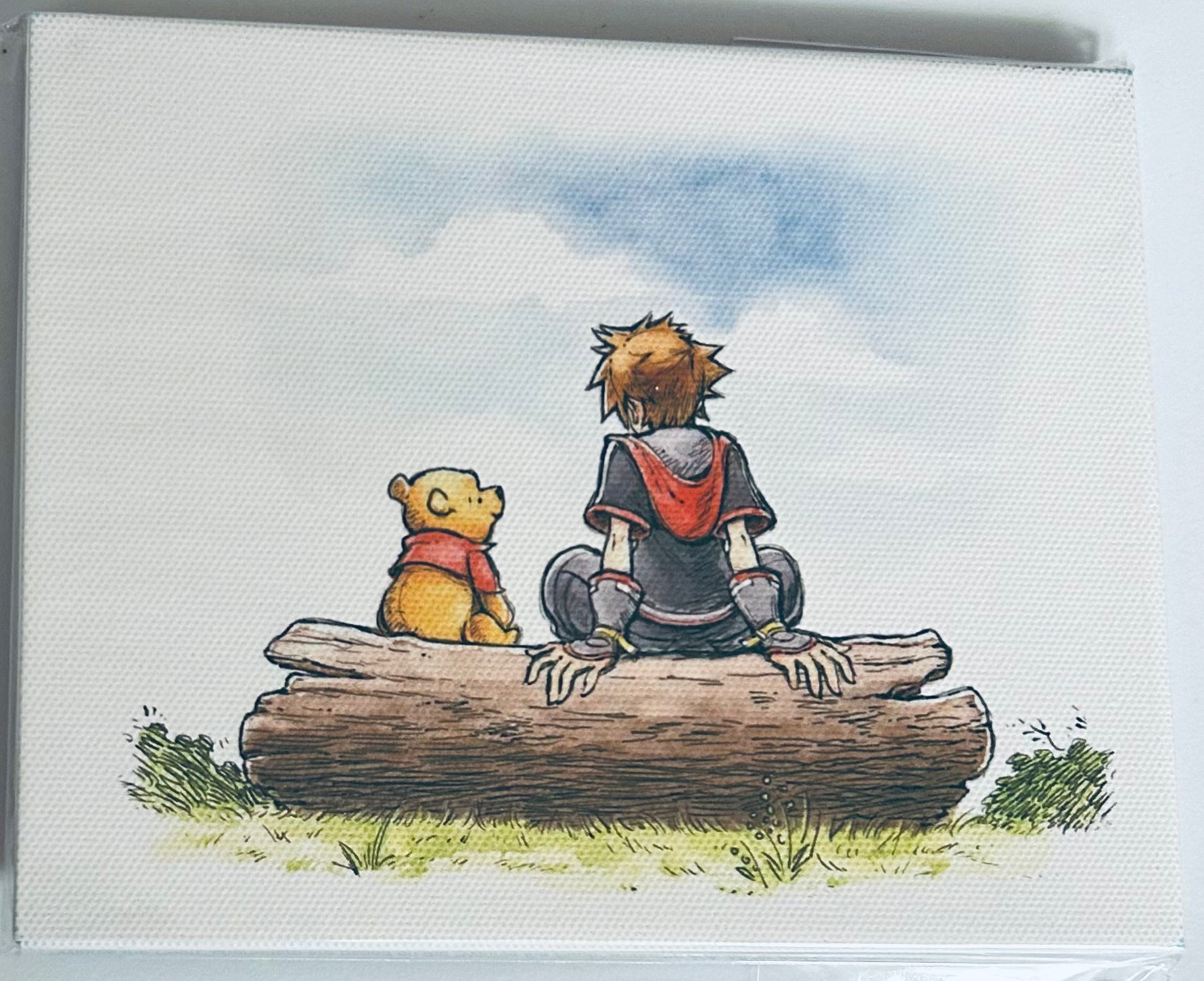 Kingdom Hearts - Sora - Winnie-the-Pooh - Mini Canvas Board