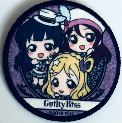 Love Live! Sunshine!! - Sakurauchi Riko - Tsushima Yoshiki - Ohara Mari - Guilty Kiss - Fabric Badge