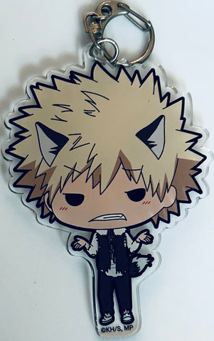 Boku no Hero Academia - Bakugo Katsuki - Acrylic Keychain - Choi Deka Keyholder - Deka Keyholder - Keyholder - Tiny Acrylic Keyholder - Halloween (Hands, Yomiuri TV Enterprise)