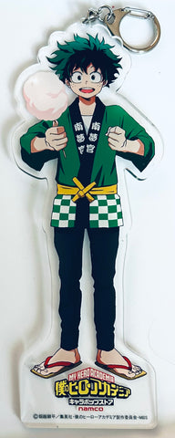 Boku no Hero Academia - Midoriya Izuku - Acrylic Keychain - Deka Acrylic Keychain - Keyholder - Omatsuri ver. 1 (Namco)