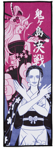 One Piece - Black Maria - Nico Robin - Ichiban Kuji - Ichiban Kuji One Piece Ryouyoku Kessen (F Prize) - Muffler Towel (Bandai Spirits)