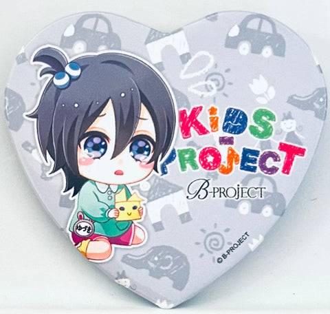 B-Project - Teramitsu Yuzuki - Badge - Heart Can Badge - Kids-Project (MAGES.)