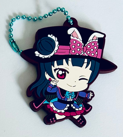 Love Live! Sunshine!! - Tsushima Yoshiko - Capsule Rubber Mascot - Love Live! Sunshine!! Capsule Rubber Mascot 04 - Rubber Mascot (Bandai)
