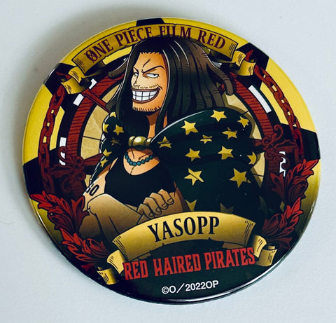 One Piece FILM RED - Yasopp - Ultimate Crew 4th Edition Big Can Badge