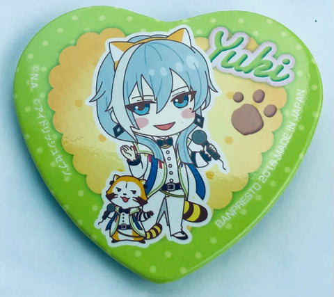 Araiguma Rascal - IDOLiSH7 - Rascal - Yuki - Heart Can Badge - Rascalish7 - Rascalish7 Can Badge