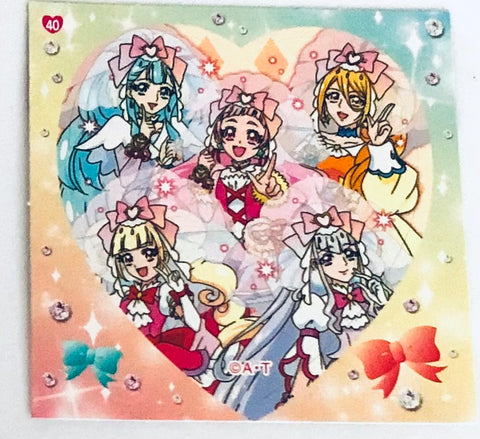 Hugtto! Precure - Cure Amour - Cure Ange - Cure Étoile - Cure Ma Chérie - Cure Yell - Sticker