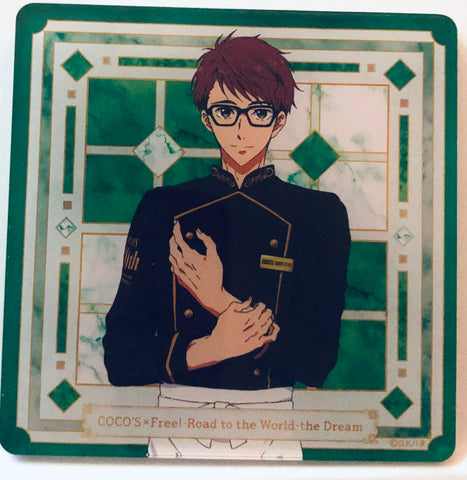 Gekijouban Free! -Road to the World- Yume - Toono Hiyori - Acrylic Coaster (Coco's)