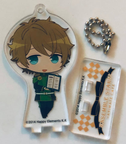 Midori Takamine - Ensemble Stars! ×animatecafe Trading Acrylic Stand Keychain Blood Banquet ver. Group A"
