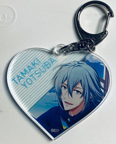 IDOLiSH7 - Yotsuba Tamaki - IDOLiSH7 Biyori Trading Heart-gata Acrylic Keyholder - Keyholder (Enterbrain)